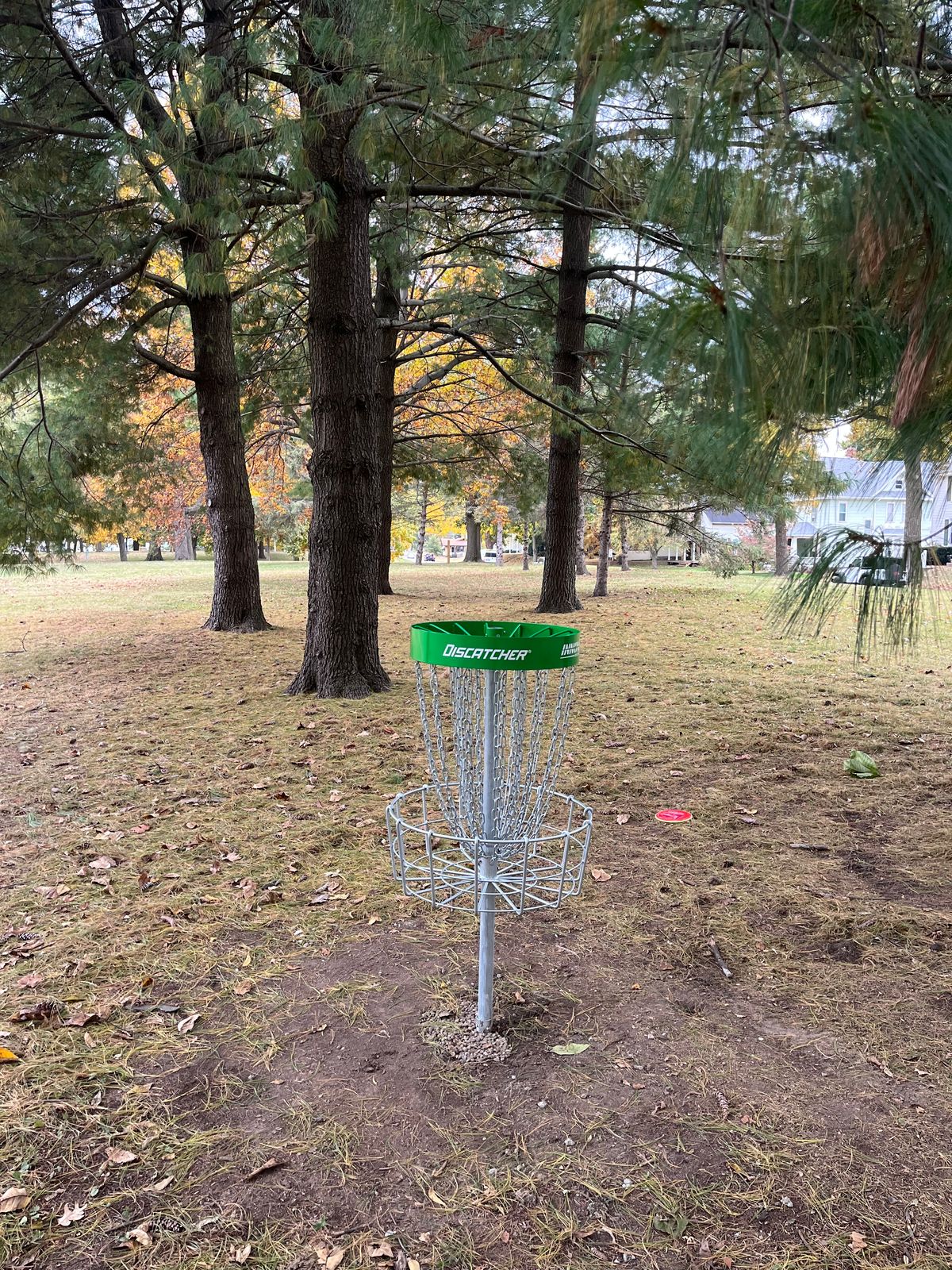 Hole #4 looking back towards tee pad