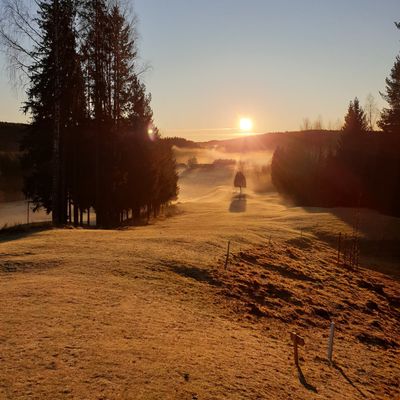 Beautiful morning on Hole 2