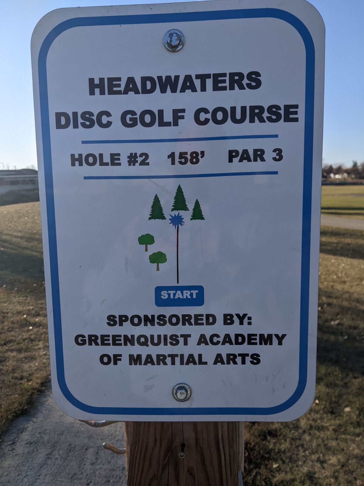 Hole #2 - Par 3, 158 feet