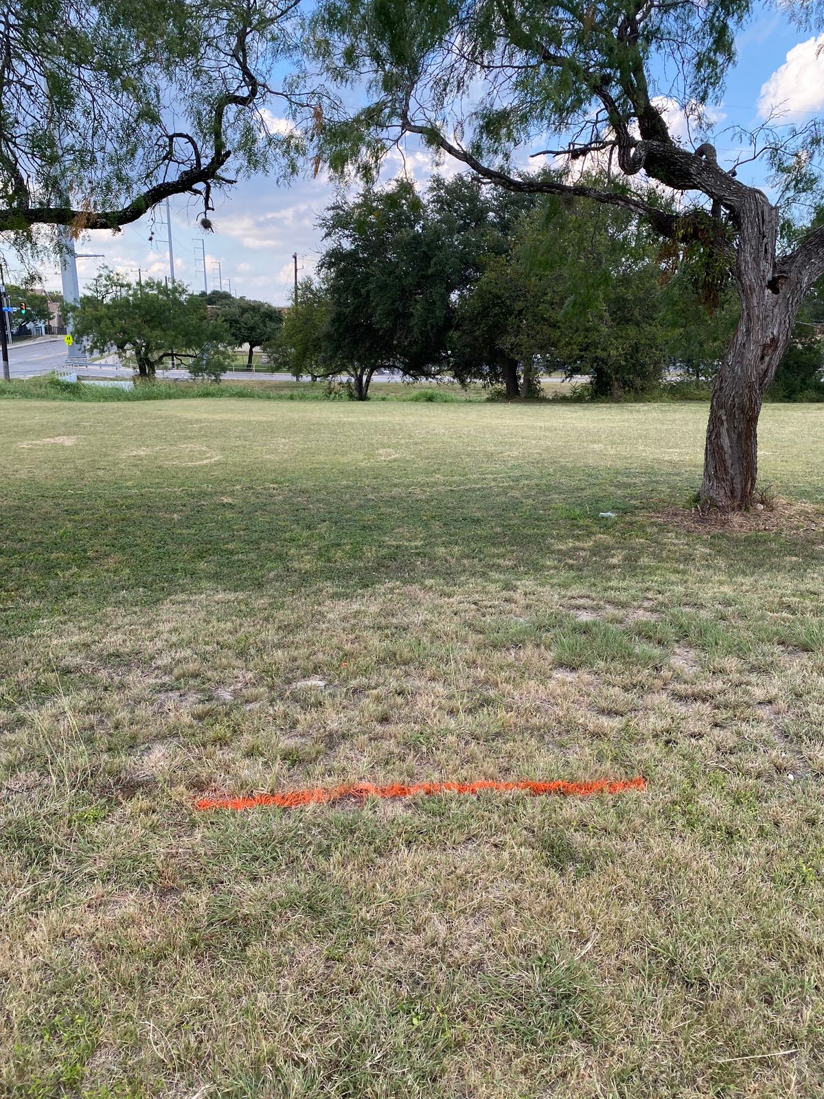 Hole 1 tee box.
