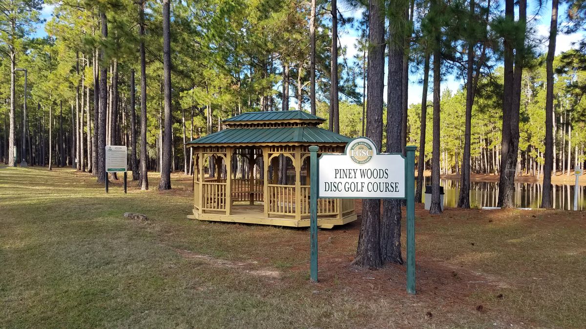 Near hole 1 tee pad