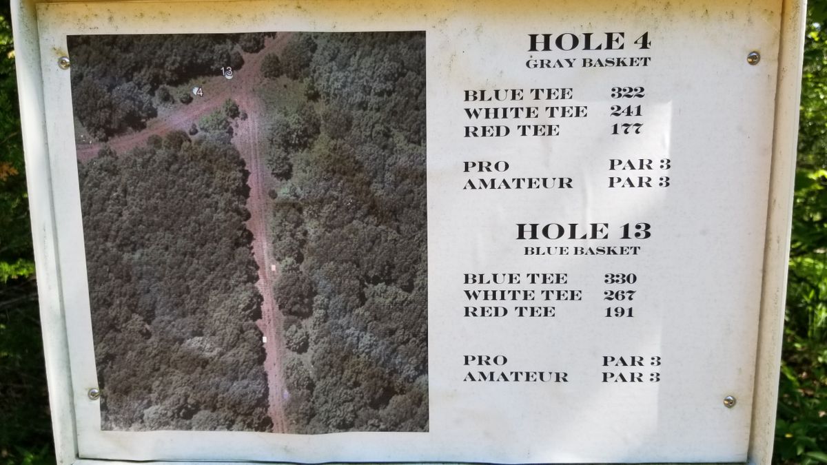 Hole 4 & 13 info