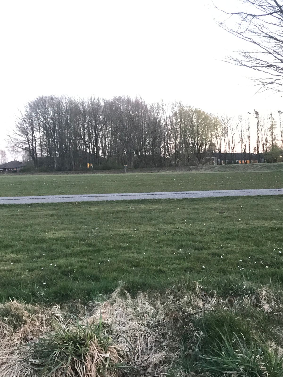 Hul 9 fra toppen af bakken og kurven