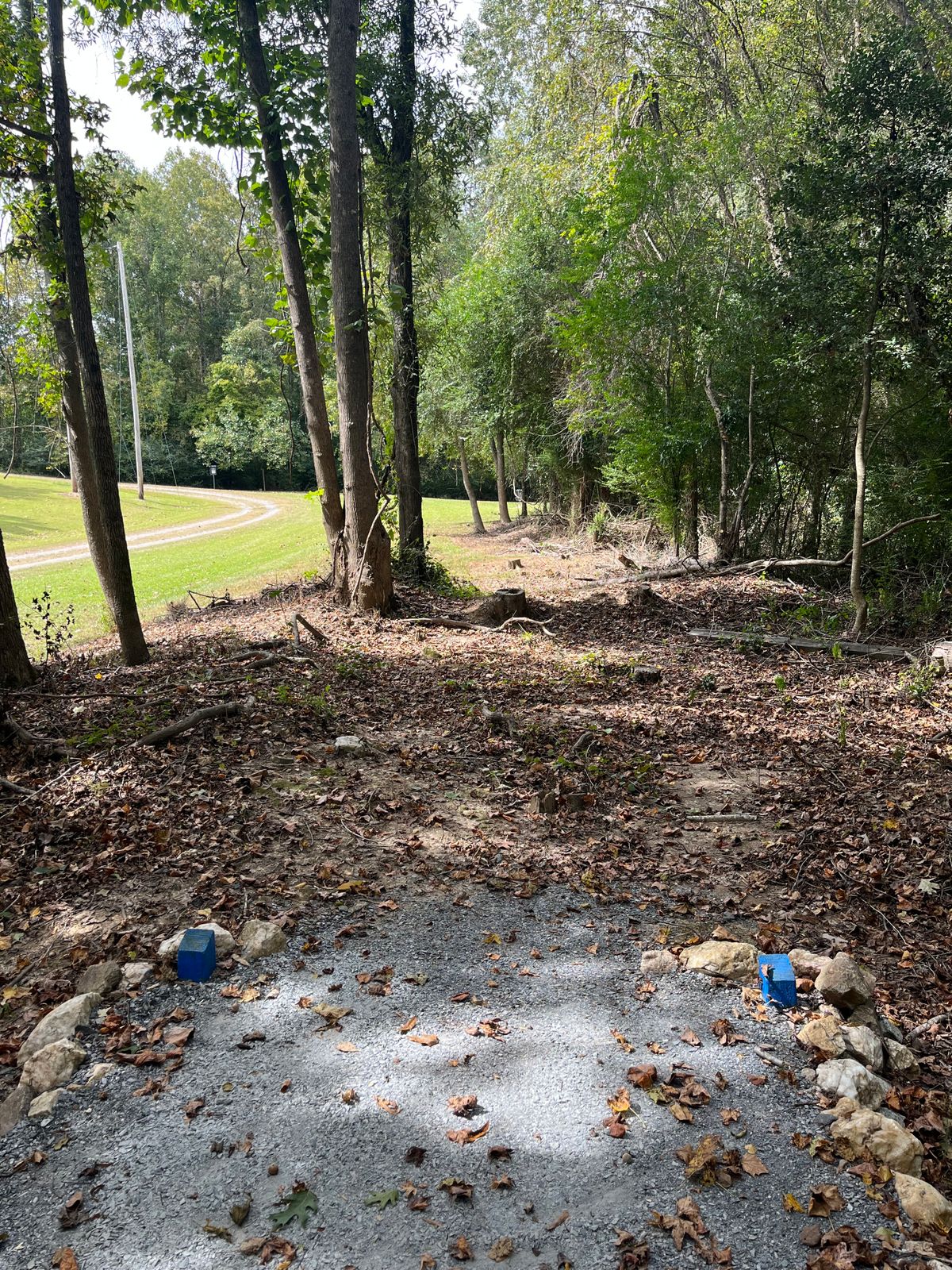Hole 2: blue tee