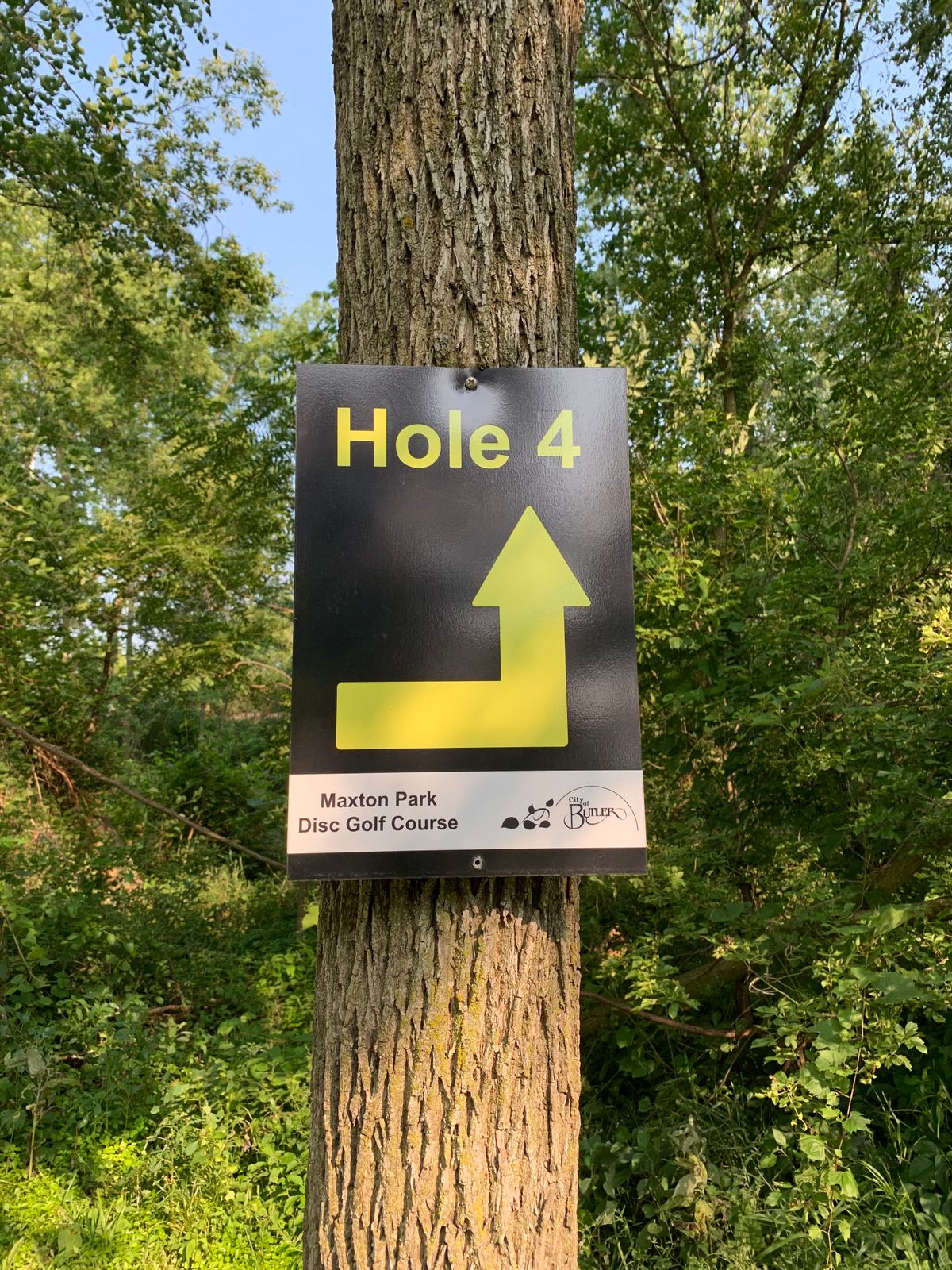 Clearly marked pathways.