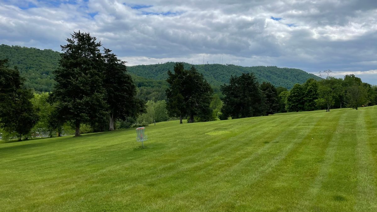 Monticello hills with 8 in the foreground