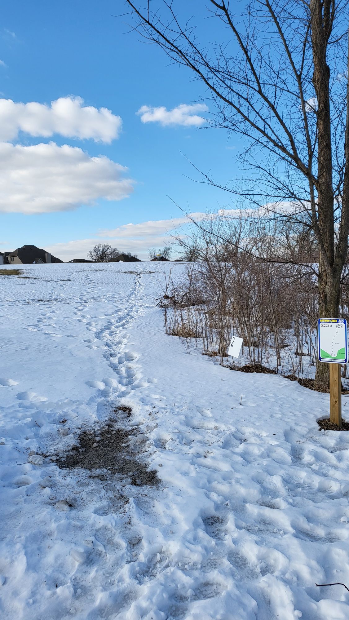 Hole 2. Feb 12, 2022