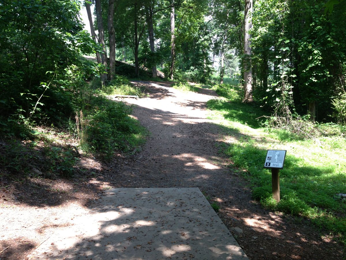 Hole 3 -- long tee