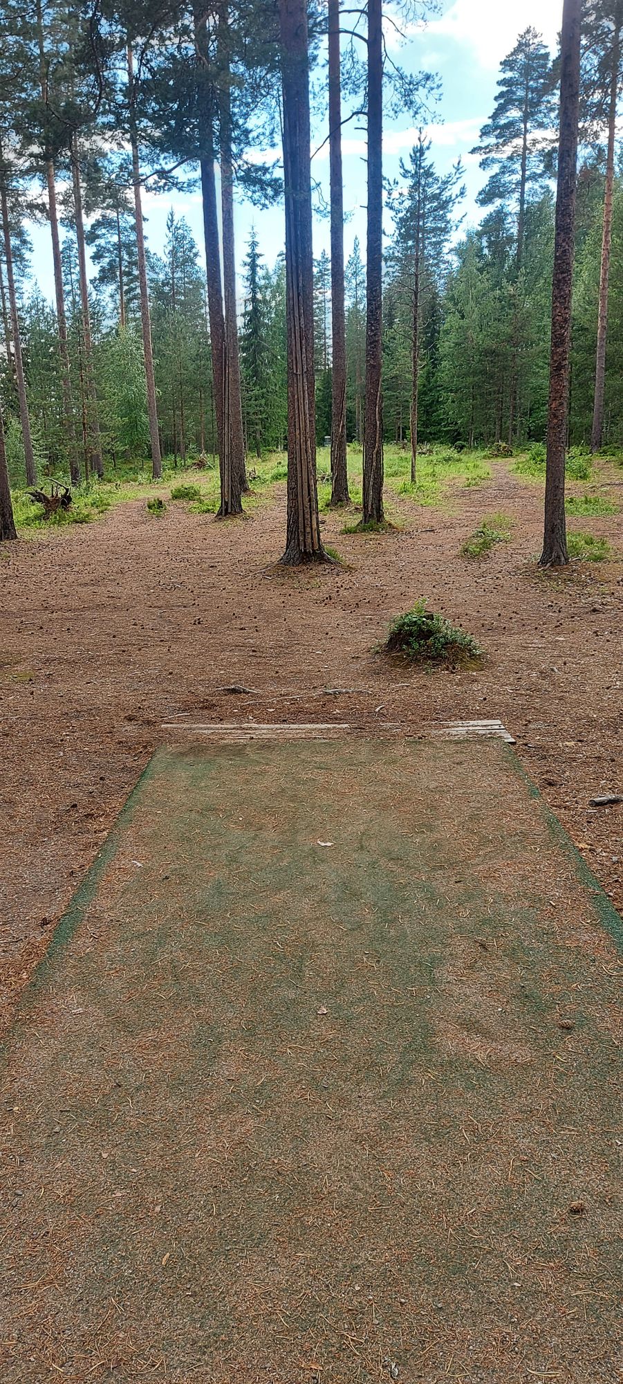 Tarinalaakso Old Course hole 4 tee