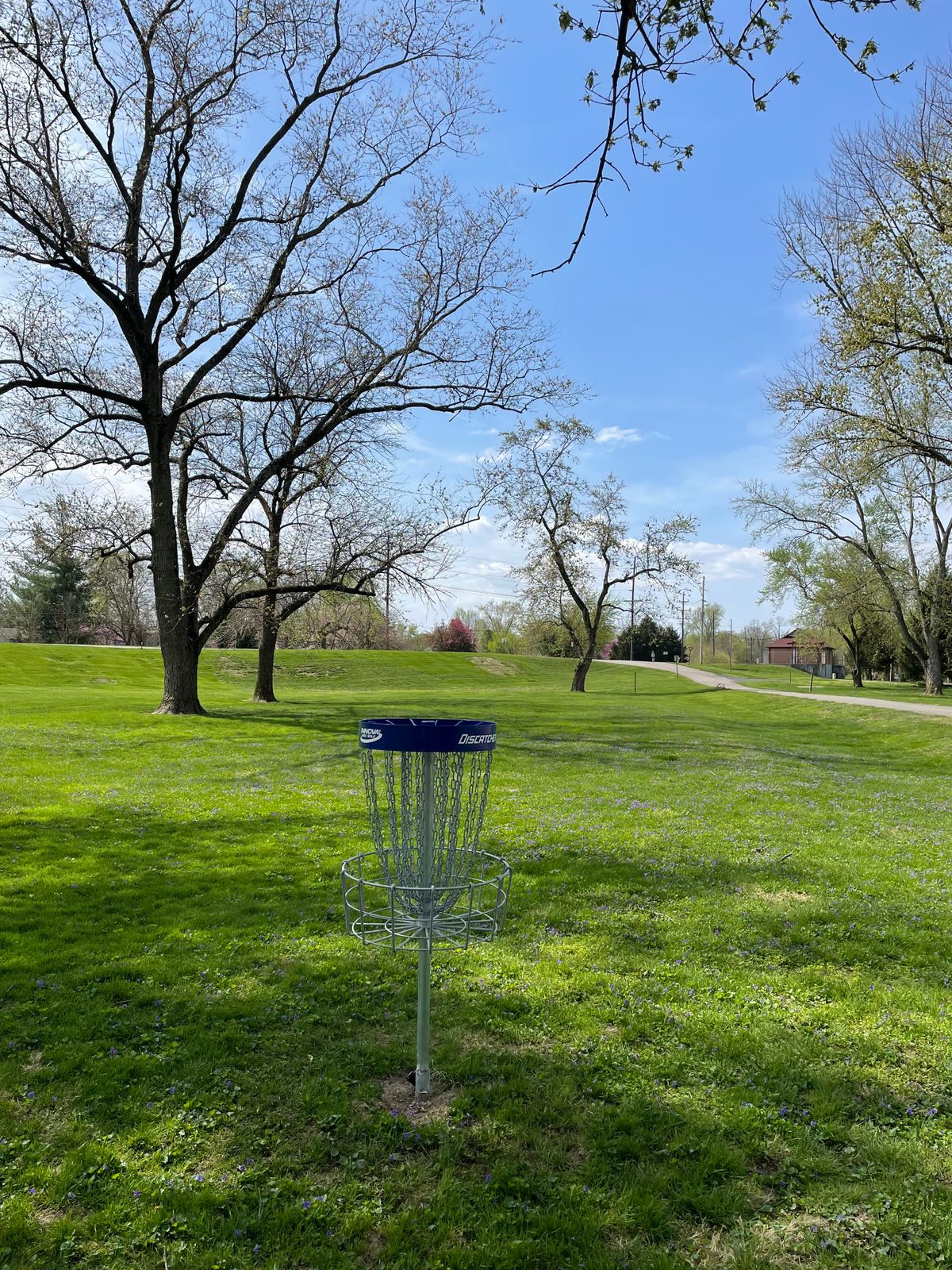 Hole 9 a pin looking back