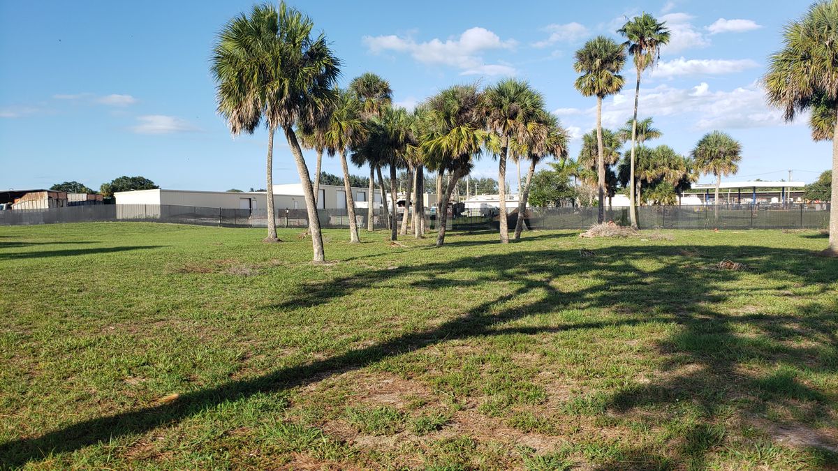 Hole 12 from tee - careful with fence