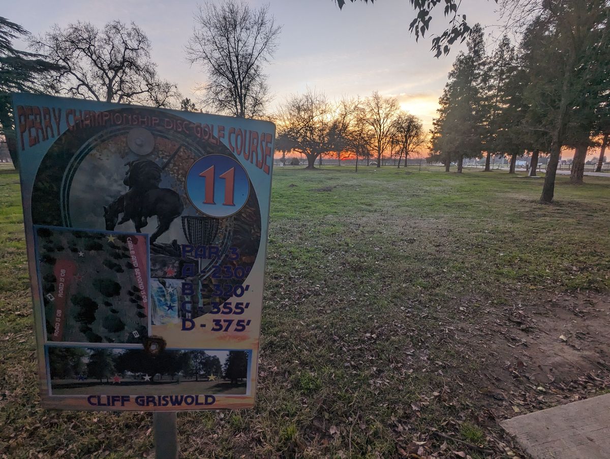 Hole 11 tee