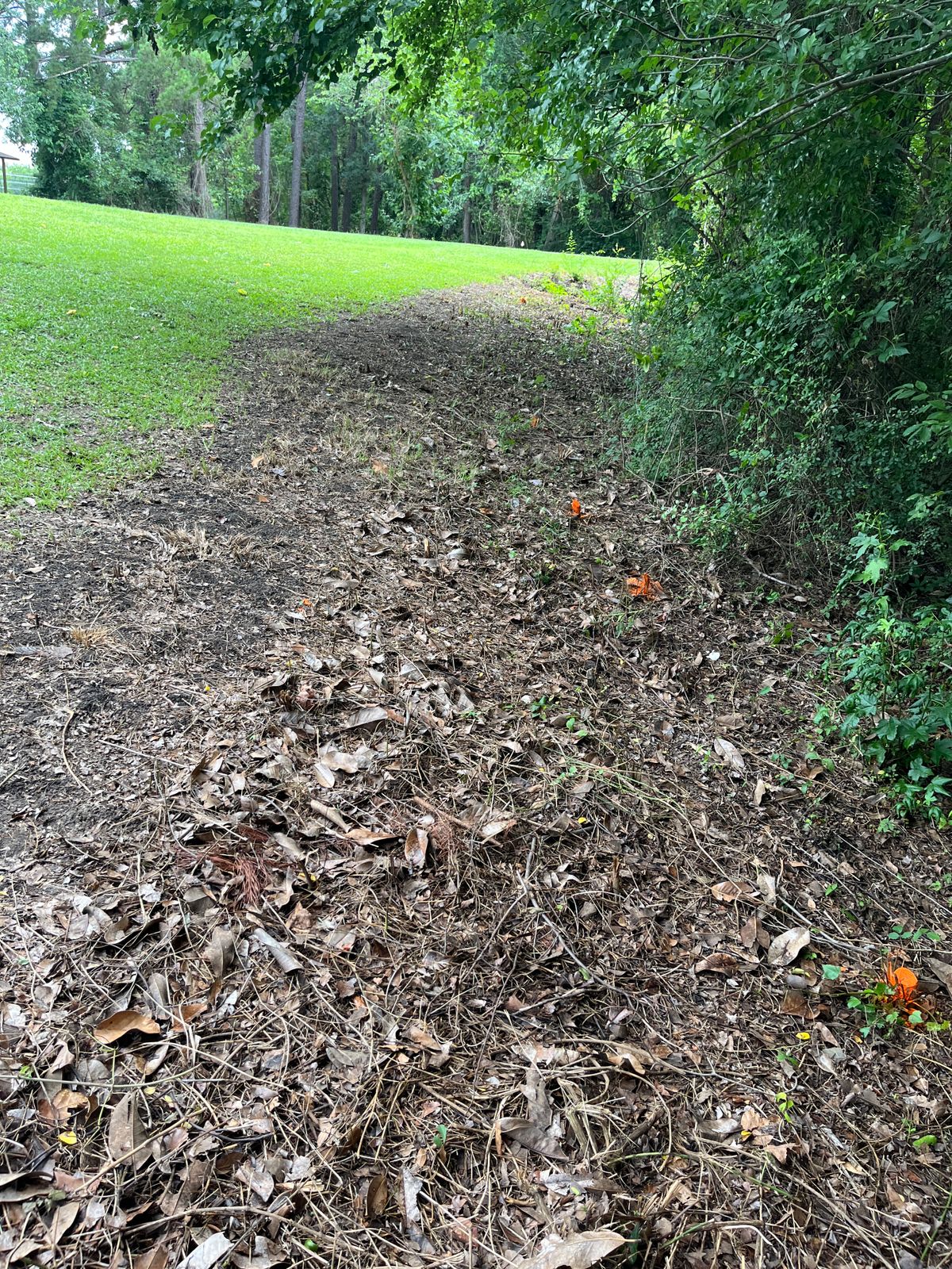 #13 - orange trip hazards marked
