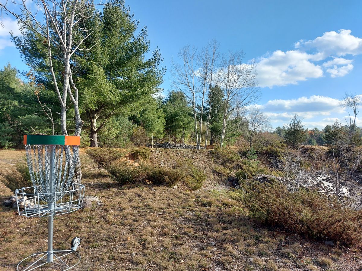 Reverse back up the fairway on hole 2. 🇨🇦 🌲 🇨🇦 🌲 🇨🇦
