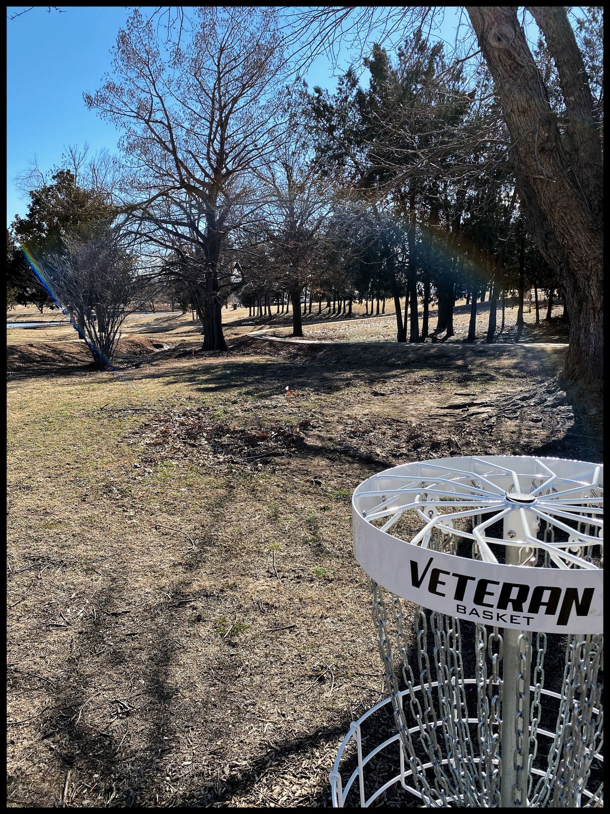 #4 green looking back at Tee