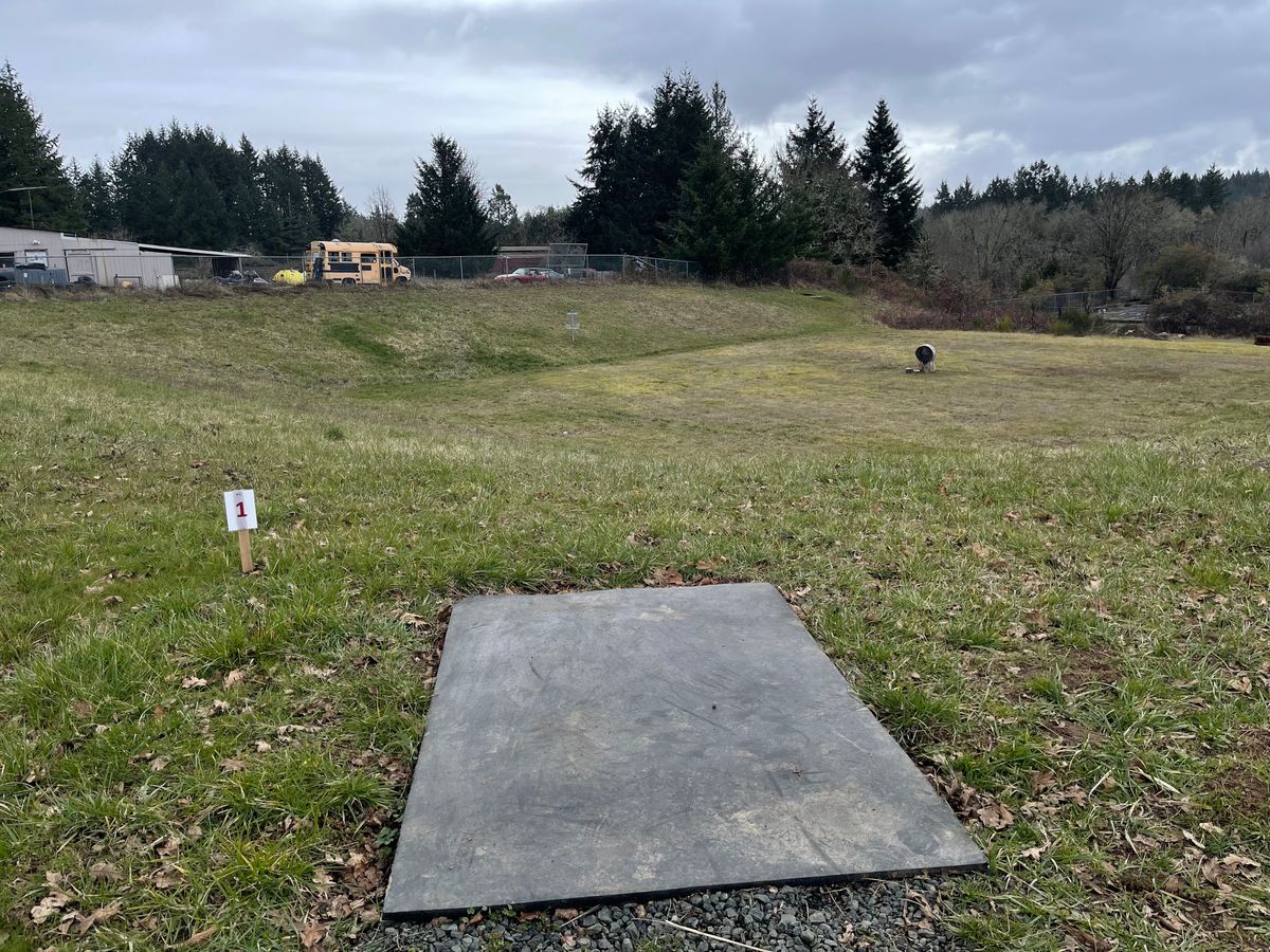 Hole 1 pad