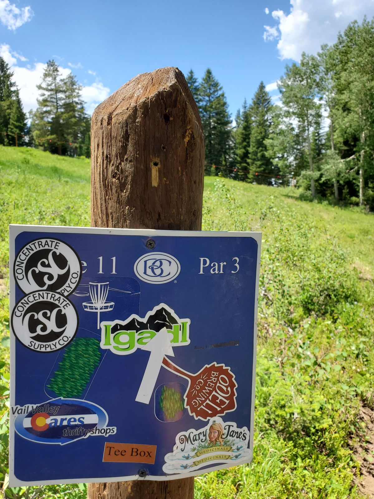 We must be in Colorado