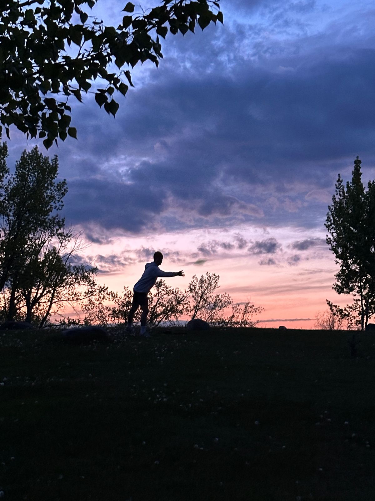 Hole 15 past sunset