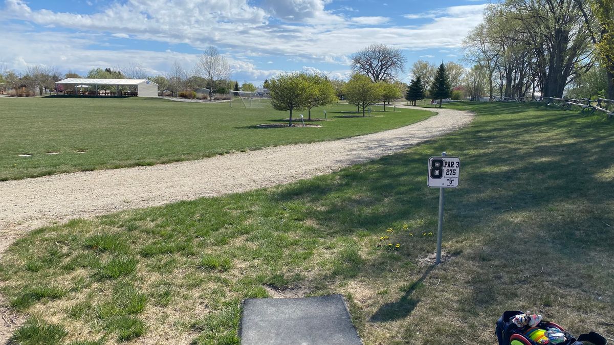 Hole 8 landscape view.