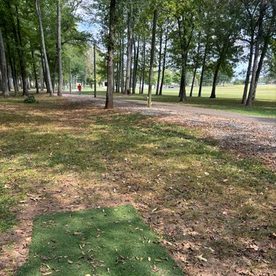 Hole 8 teepad