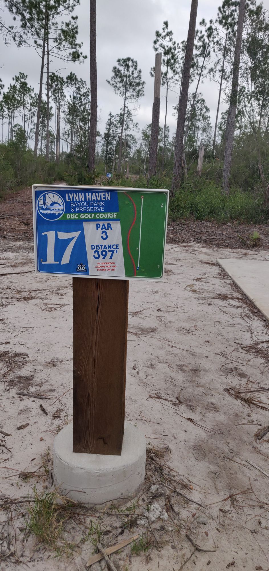 Hole 17 teesign
