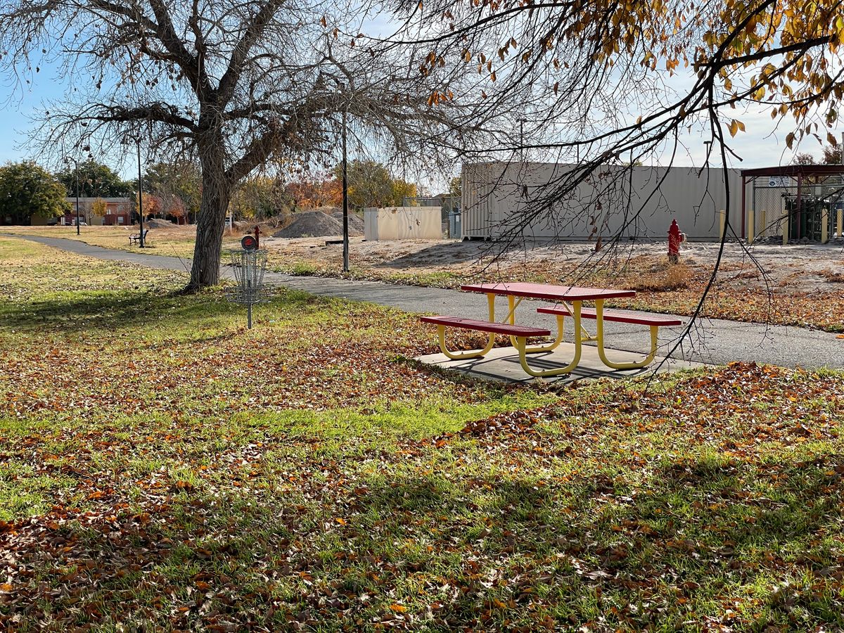 Hole 2 basket