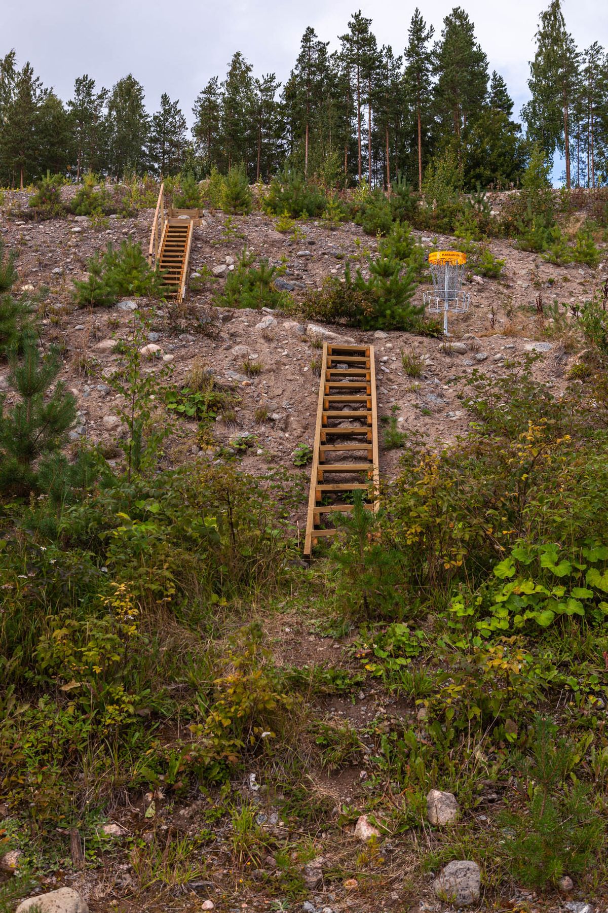 Stairs from #6 to tee #7.