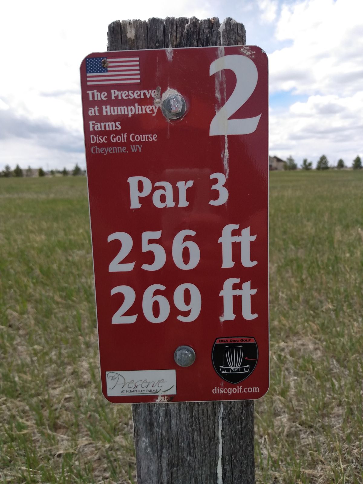 Use distances on signs as Google may have been off when making the map.