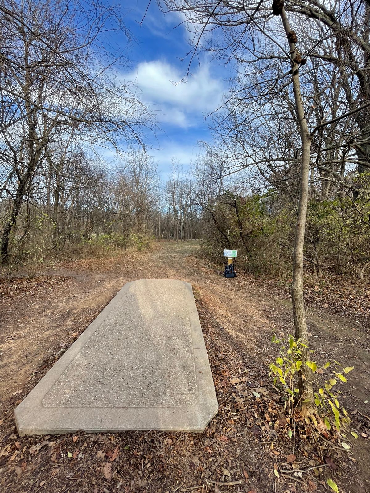 Hole 13 tee pad