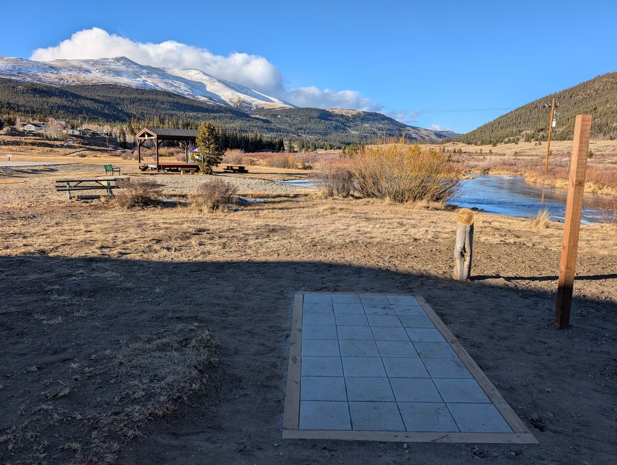 Tee box 1 @ ACES HIGH