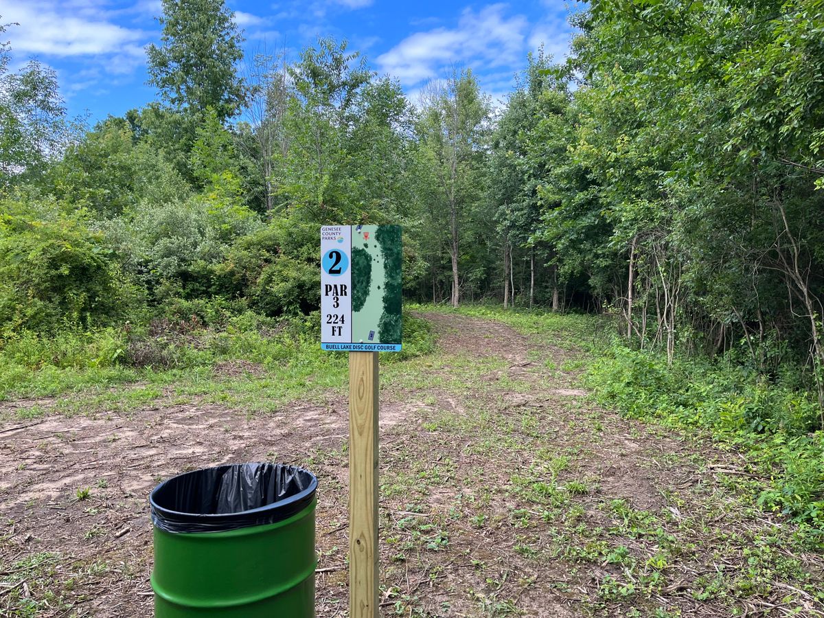 Hole 2 tee shot