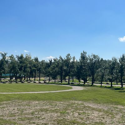 Gorgeous view from Hole 18 teepad.