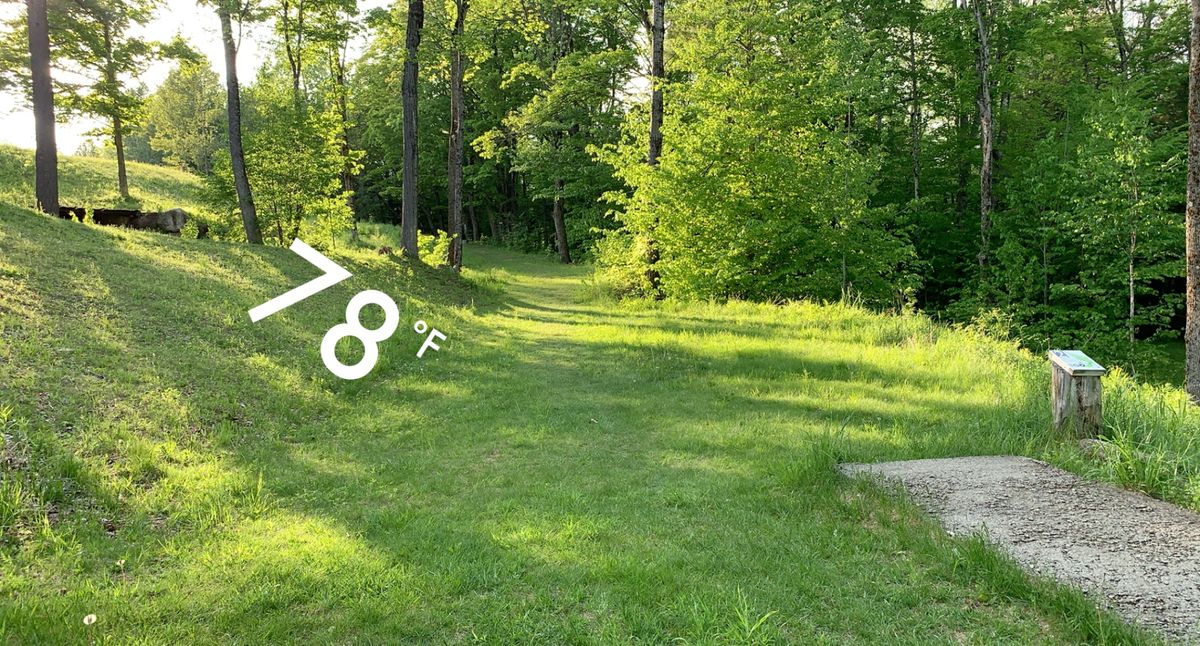 Hole 2 on a Tuesday!