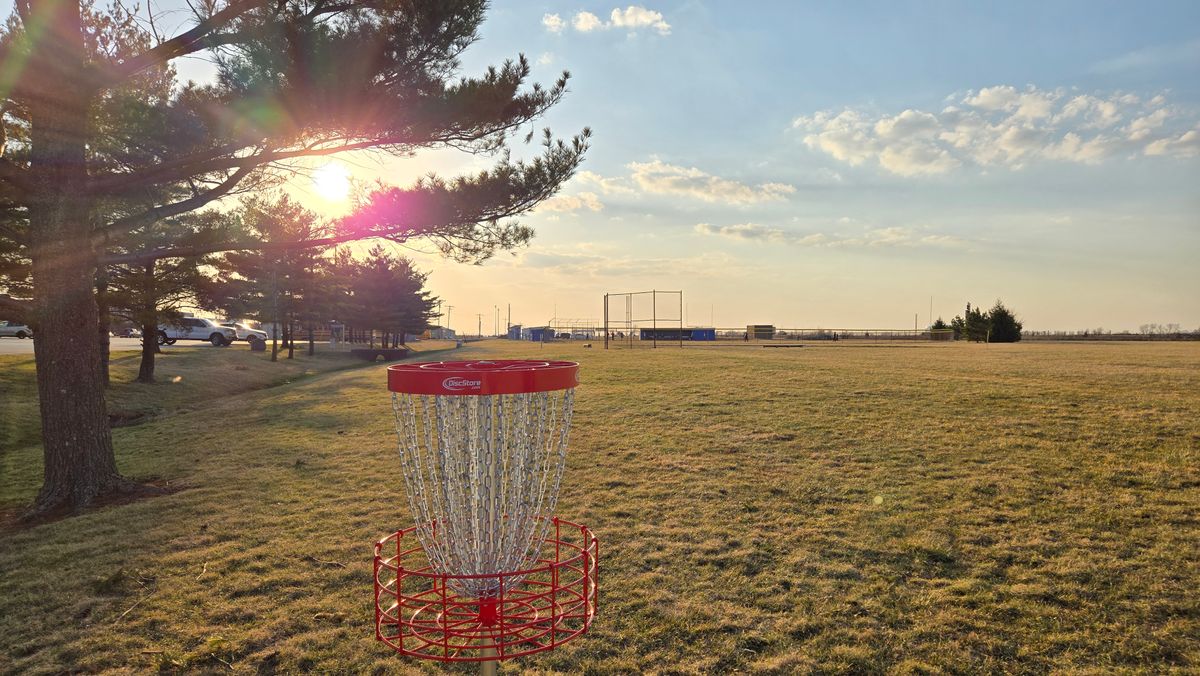 Hole 1 basket hole