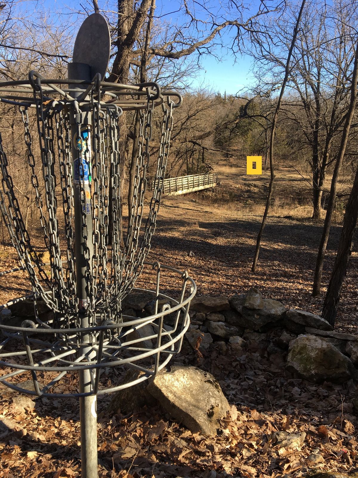 Hole 11 Basket to Tee