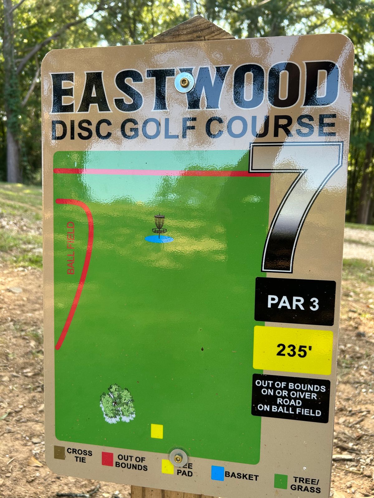 Hole 7 Sign
