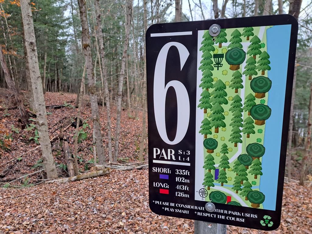 Hole 6 Sign