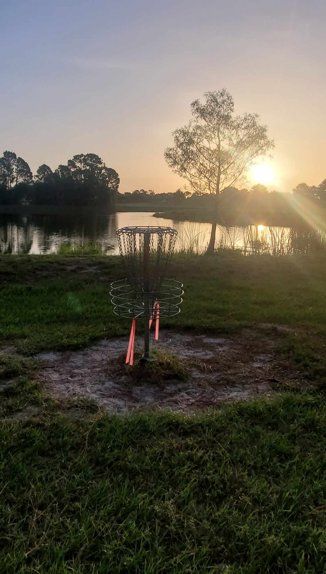 Hole 3 at sunrise