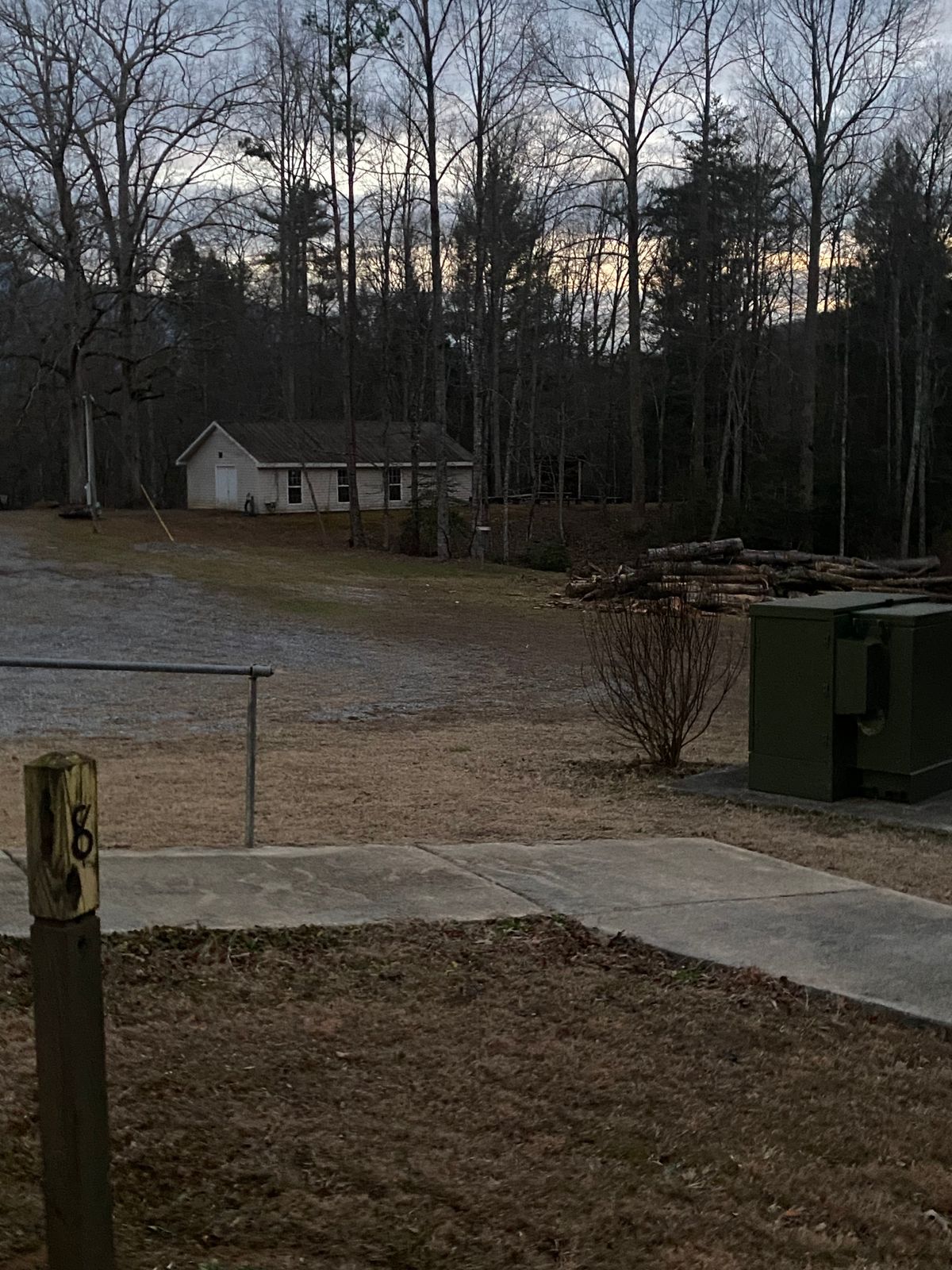 Hole 8 (only hole not in the woods)