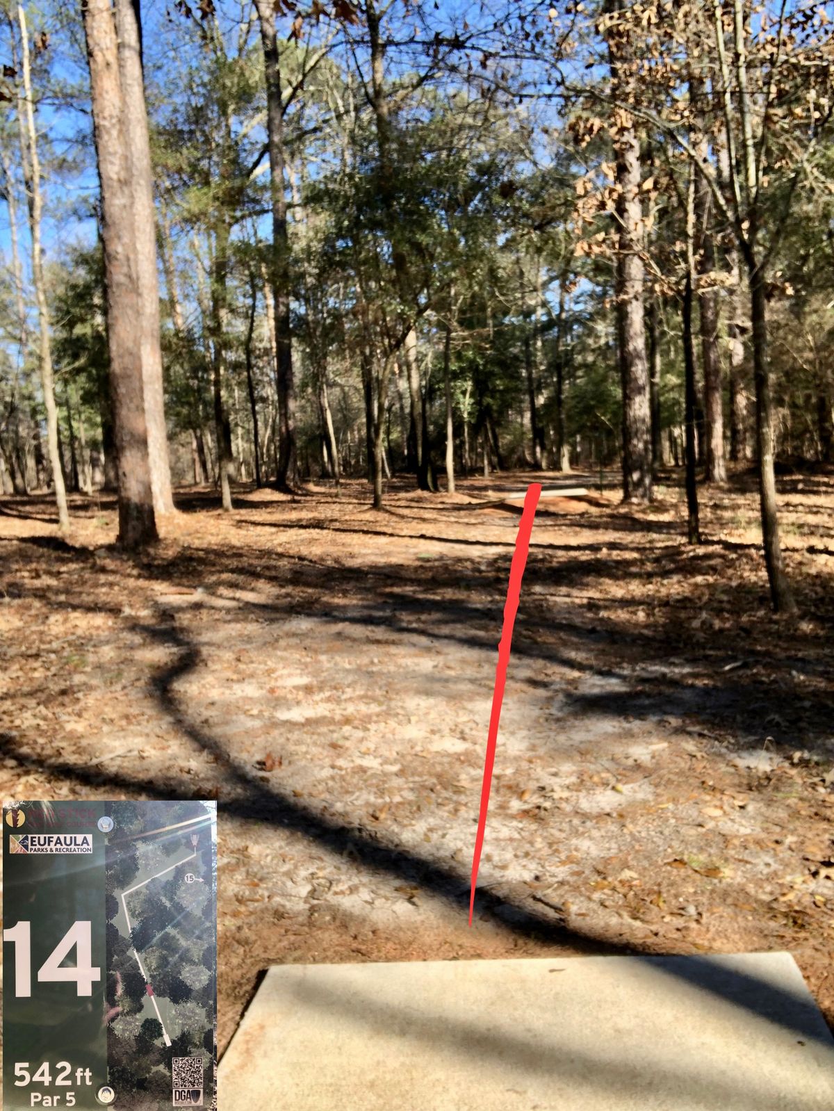 Hole 14 | LONG pad