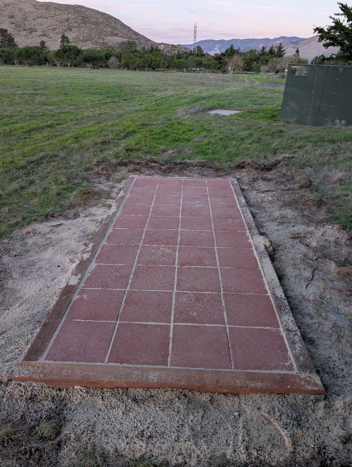 New hole 3A tee pad