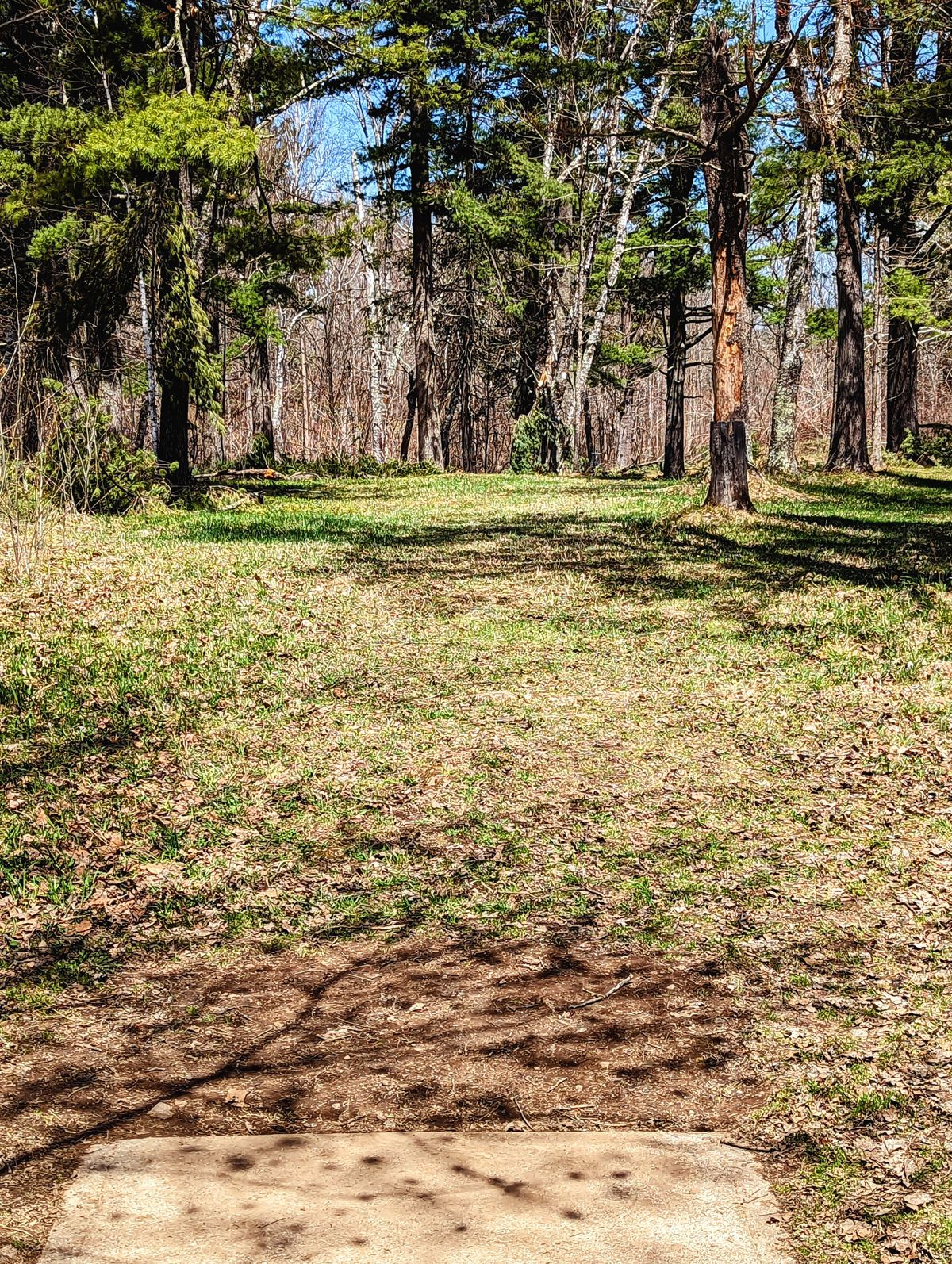 Hole 3 corridor