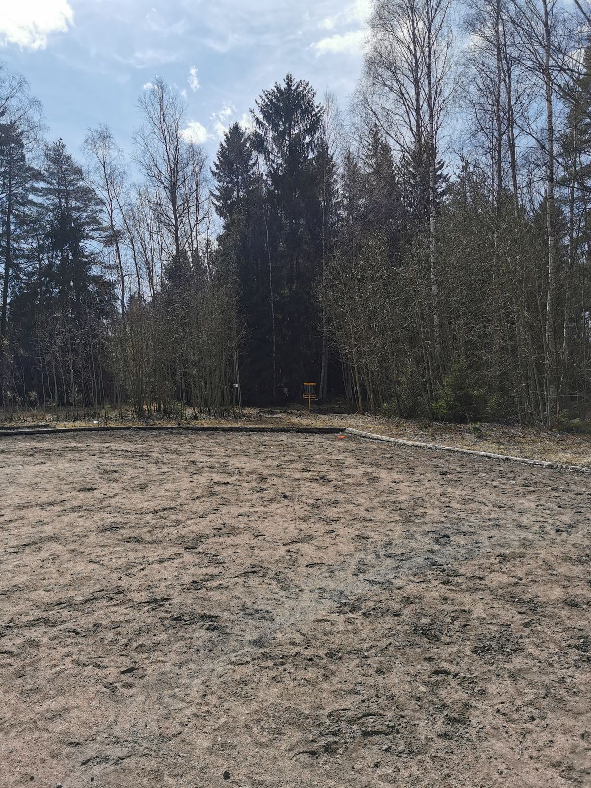 Bild tagen från hål