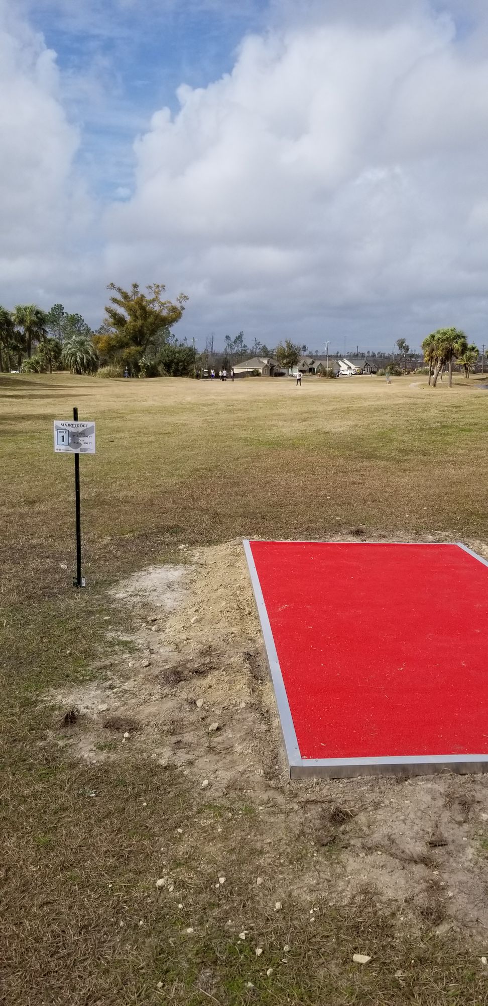 Hole 1 Red Pad