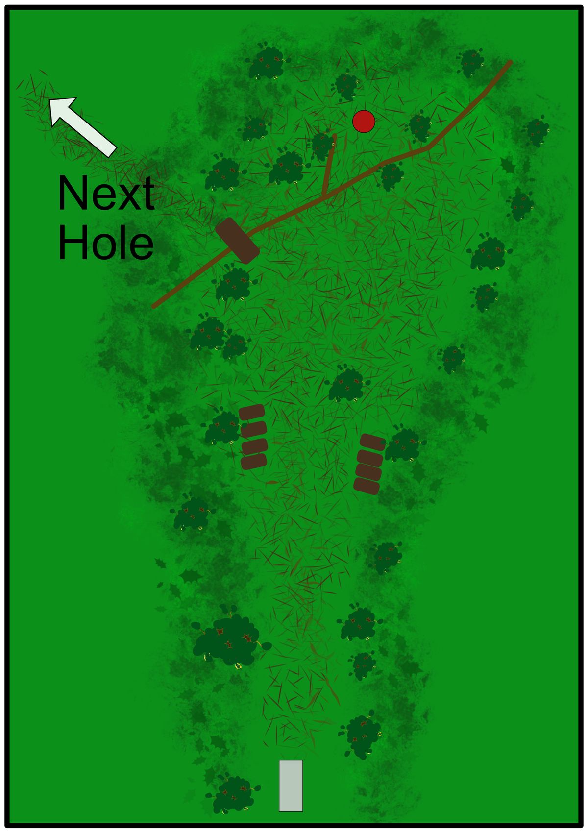 Hole 11 Map