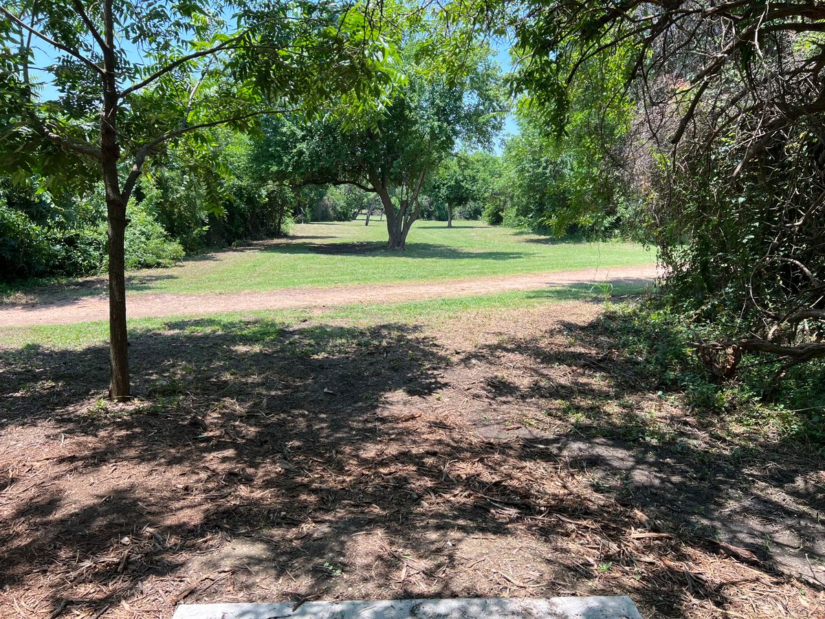 Hole 18 tee