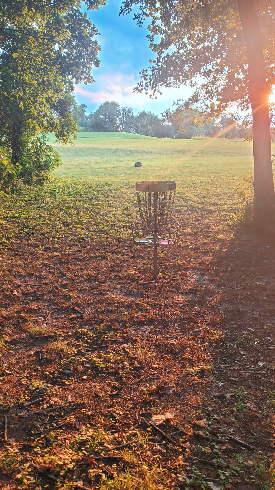 What an awesome afternoon for Disc Golf!