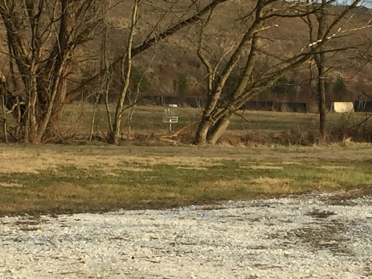 Hole 10 - must cross creek - my favorite hole