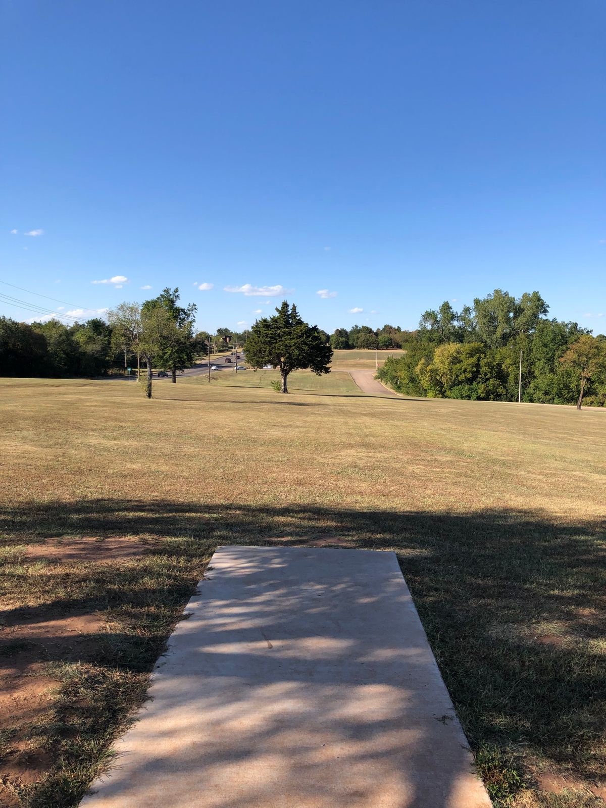 Big drive down the hill on 9