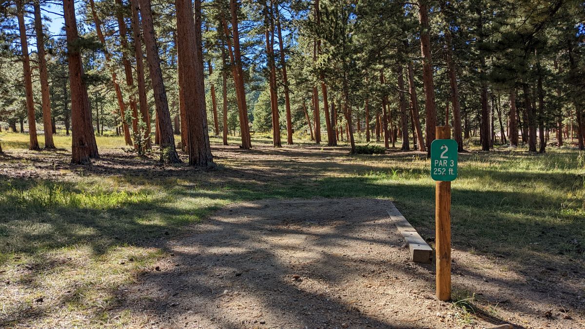 Hole 2 tee